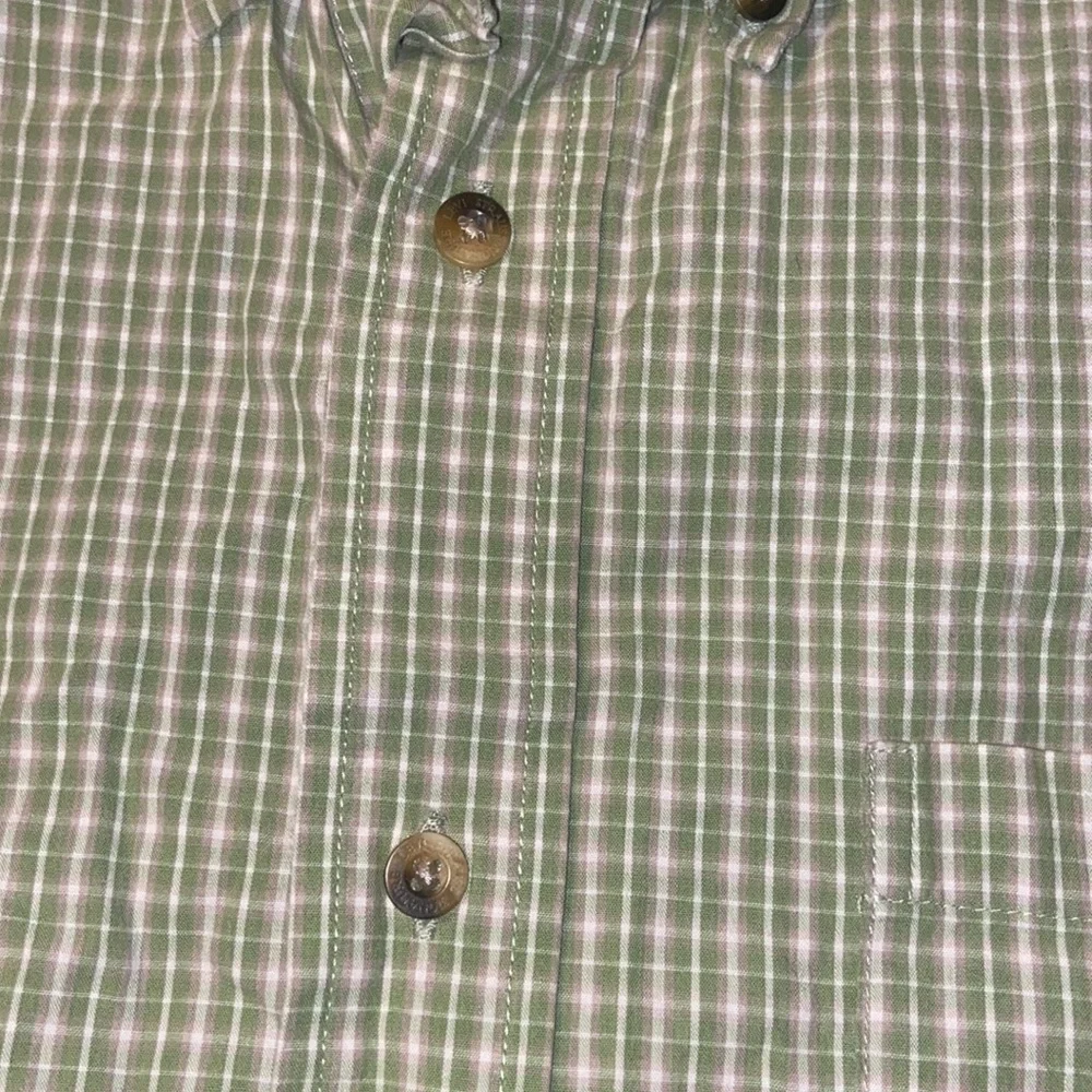 Levi Strauss Signature Premium button down short sleeve shirt size S/CH